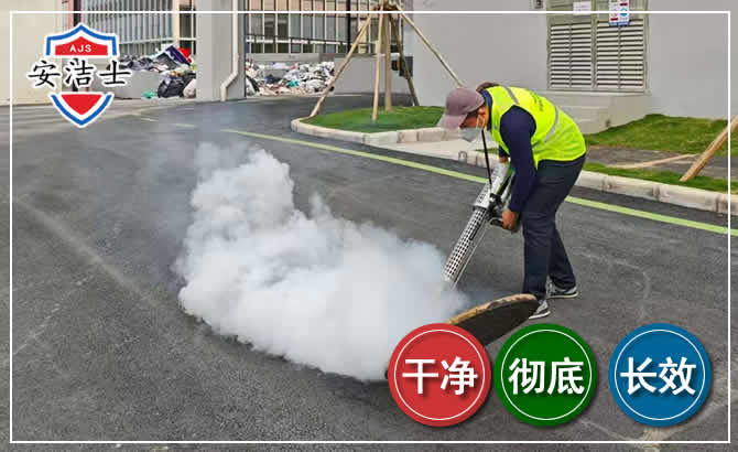 瓯海区消杀防疫现场